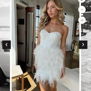 Untamed Petals Broadway Mini Dress